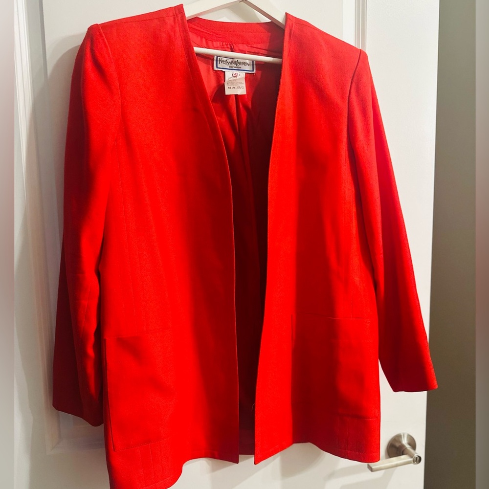 Authentic Yves Saint Laurent Jacket